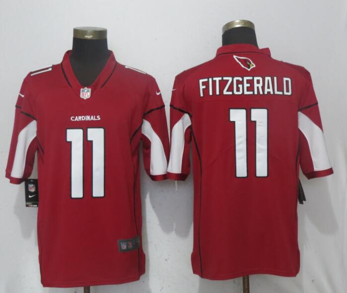 Men Arizona Cardinals #11 Fitzgerald Red Nike Vapor Untouchable Limited Playe NFL Jerseys